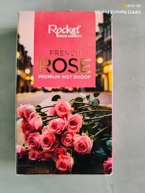 Rocket French Rose Premium Wet Dhoop 100 g