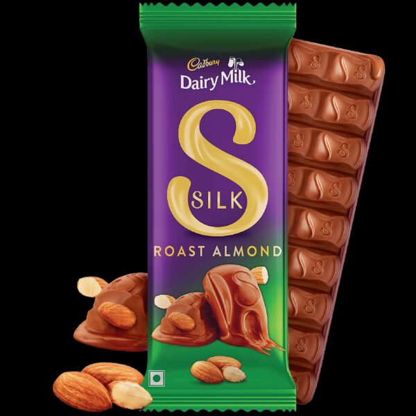 Dairy Milk Silk Chocolate Roast Almond 98 g