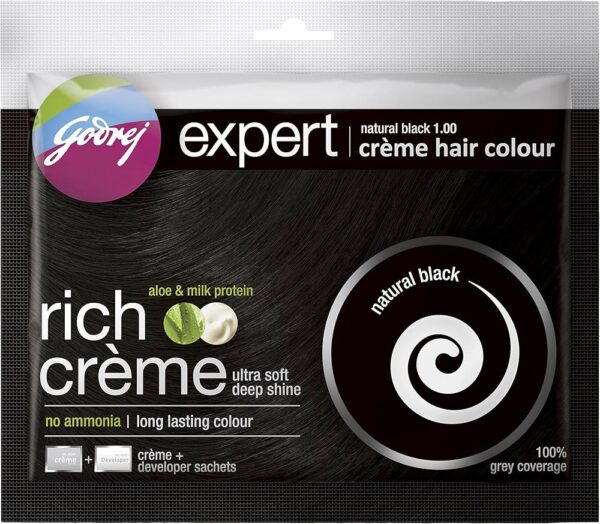 Godrej Expert Cream Hair Colour Natural Black