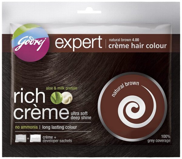 Godrej Expert Cream Hair Colour Natural Brown