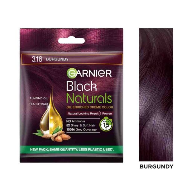 Garnier Black Naturals Hair Colour Burgundy 20 g