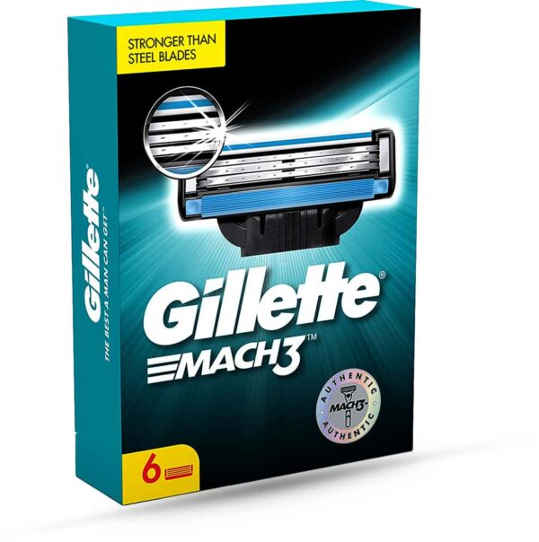 Gillette Mach 3 Steel Blades 2 Pieces