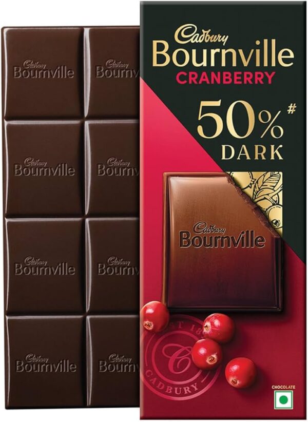 Cadbury Bournville Cranberry Chocolate 80g