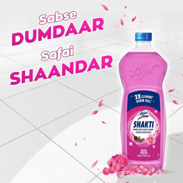 Shakti Disinfectant Floor Cleaner Rose Fresh 450ml