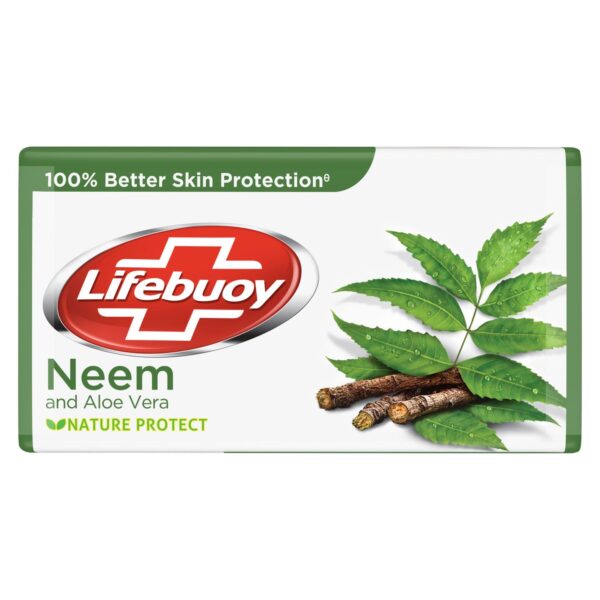 Lifebuoy Neem And Aloe Vera Soap 100g pack of 4 + 1 Free