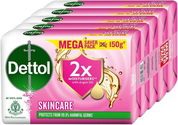 Dettol Skincare Soap 150g Pack of 5 - Image 2