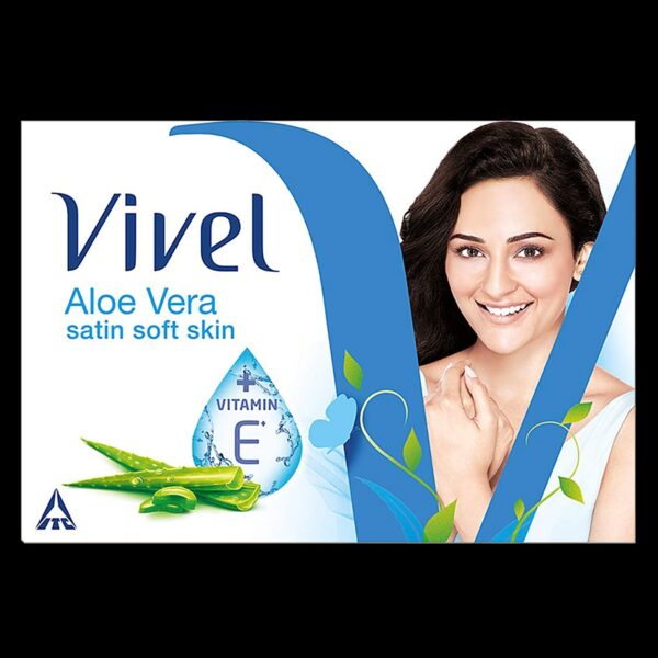 Vivel Aloe Vera Soap Pack of 4 + 1 Free