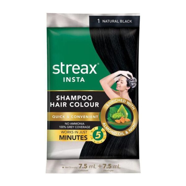 Streax Insta Shampoo Hair Colour