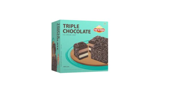 Triple Chocolate Ice Cream Cake