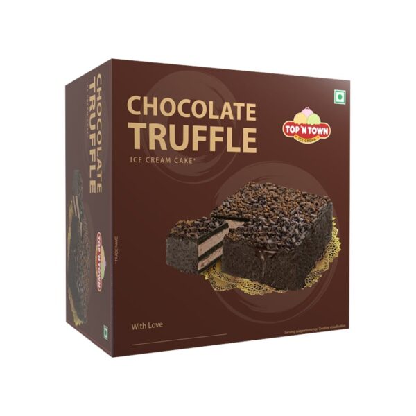 Chocolate Truffle Ice Cream Cake
