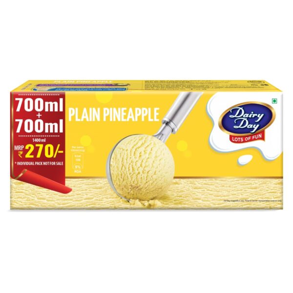 Plain Pineapple Value Pack Buy 1 Get 1 Free 700ml + 700ml