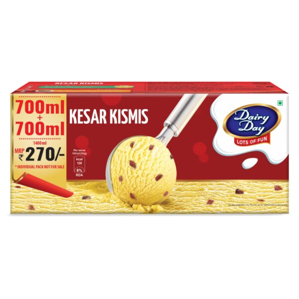 Kesar Kismis Value Pack Buy 1 Get 1 Free 700ml + 700ml
